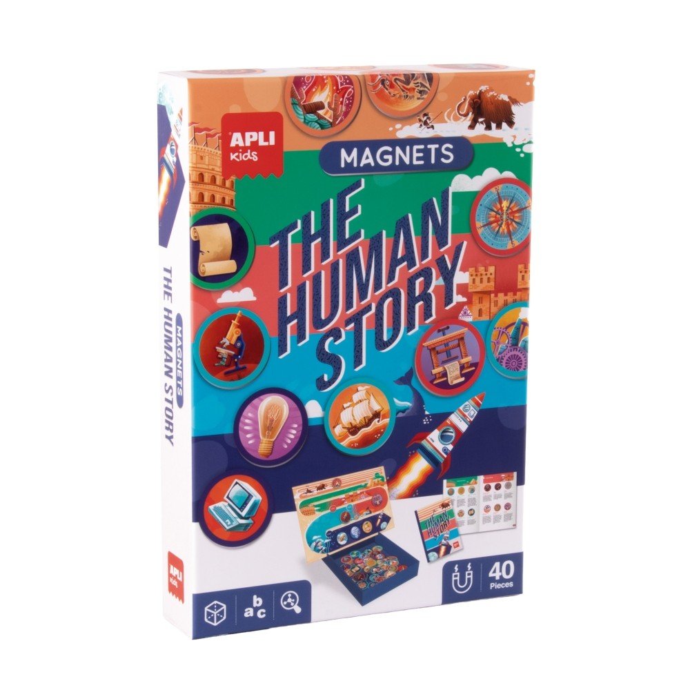 Magnets Hitos Historia - Juego Magnético Educativo APLI