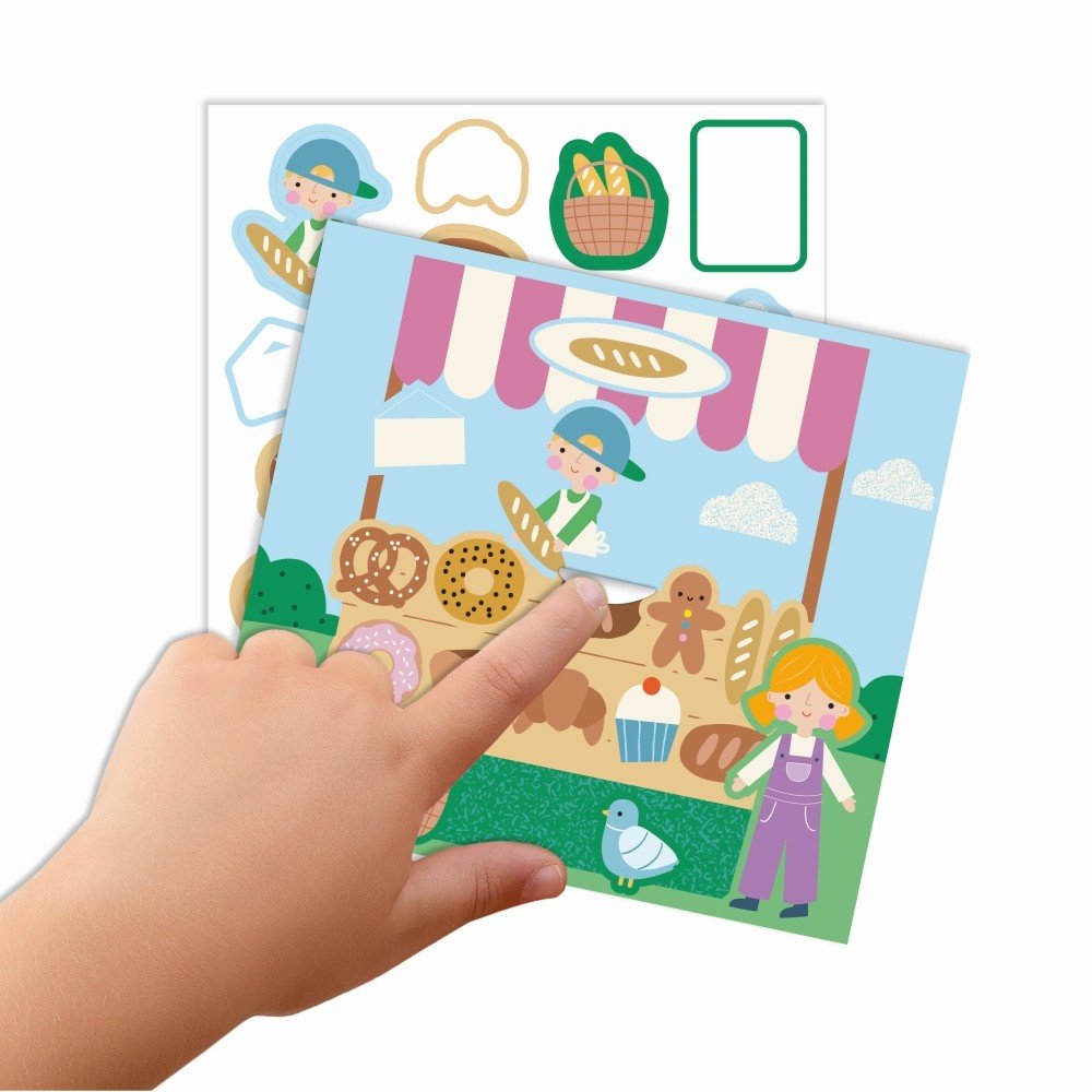 Juego de gomets Mercado - Apli Juegos