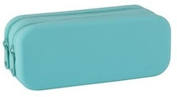 Portatodo silicona doble Apli Paper azul pastel