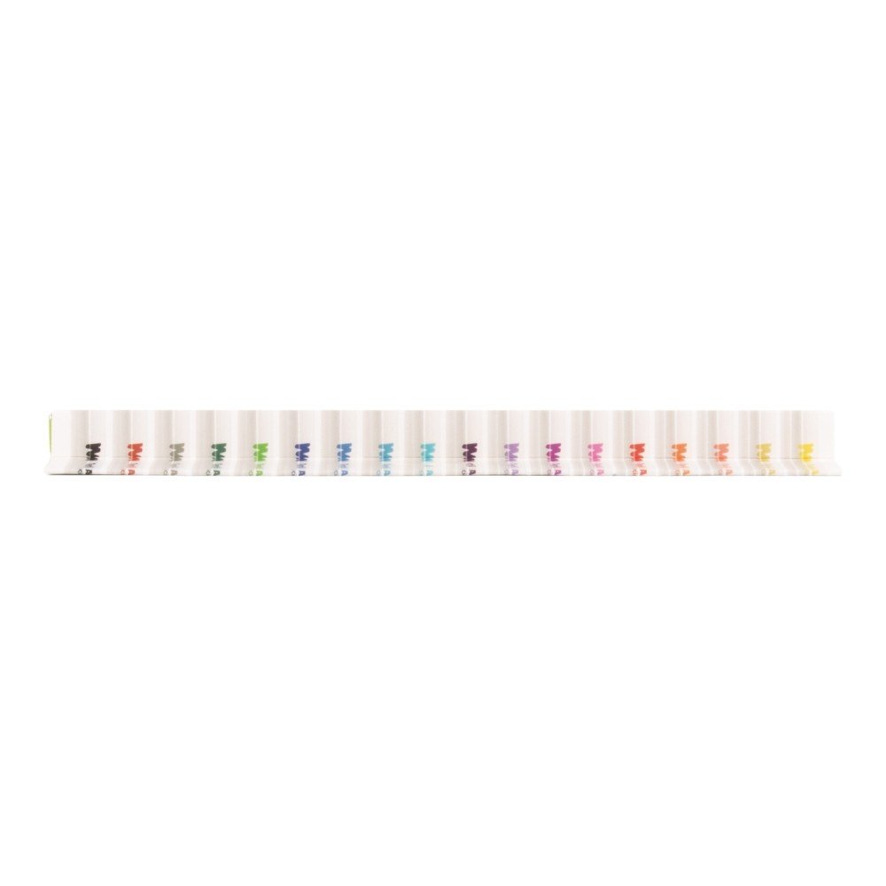 Rotuladores Textil 18 colores dobles APLI