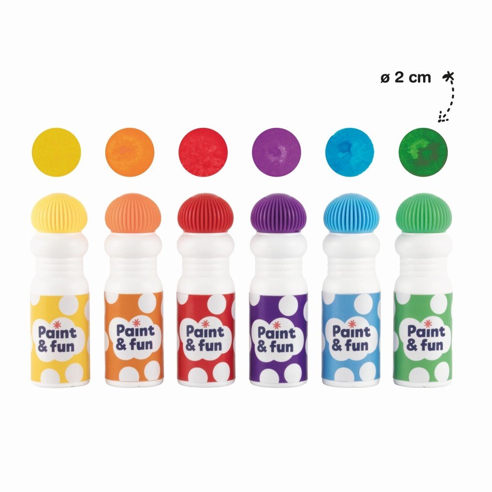 Rotuladores Dots Surtidos - Caja 6 Unidades APLI
