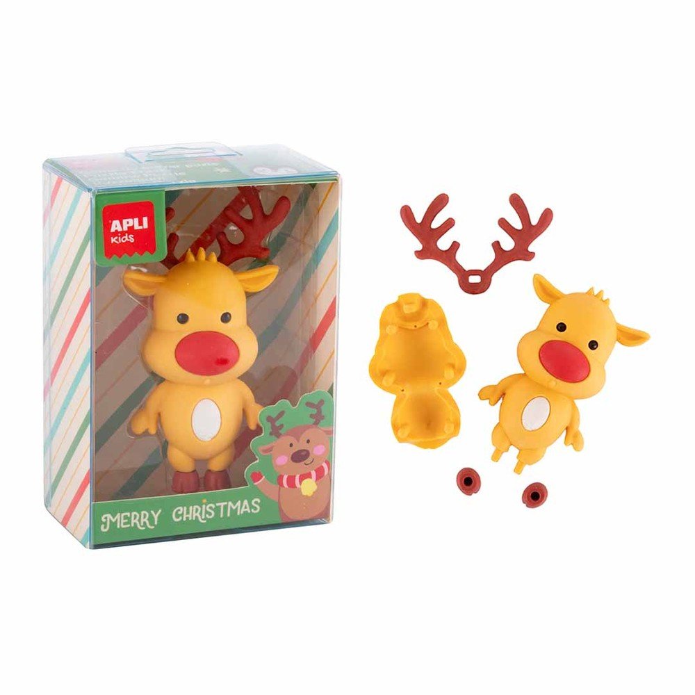 Expositor 12 gomas borrar navidad maxi Apli
