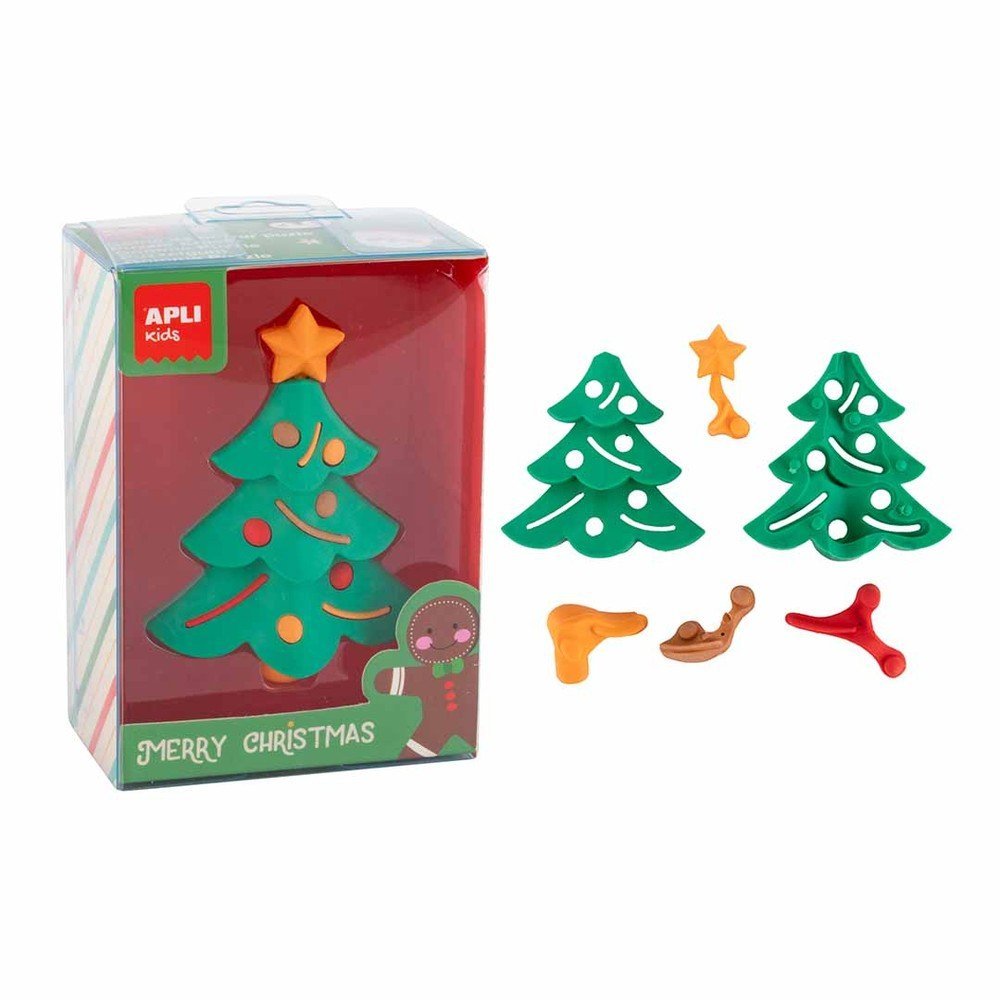 Expositor 12 gomas borrar navidad maxi Apli