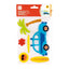 Blister pegatinas Jelly Beach Apli, pack 5 unidades