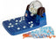 Bingo Deluxe con 72 Cartones Color Azul Chicos