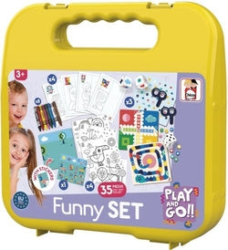 Maletín Funny Set Chicos juegos educativos y manualidades