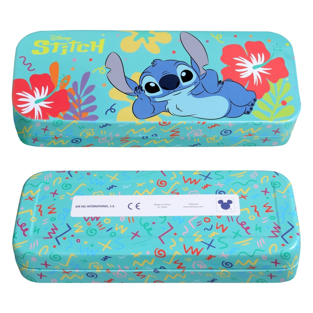 Estuche metálico de maquillaje triple Stitch Airval