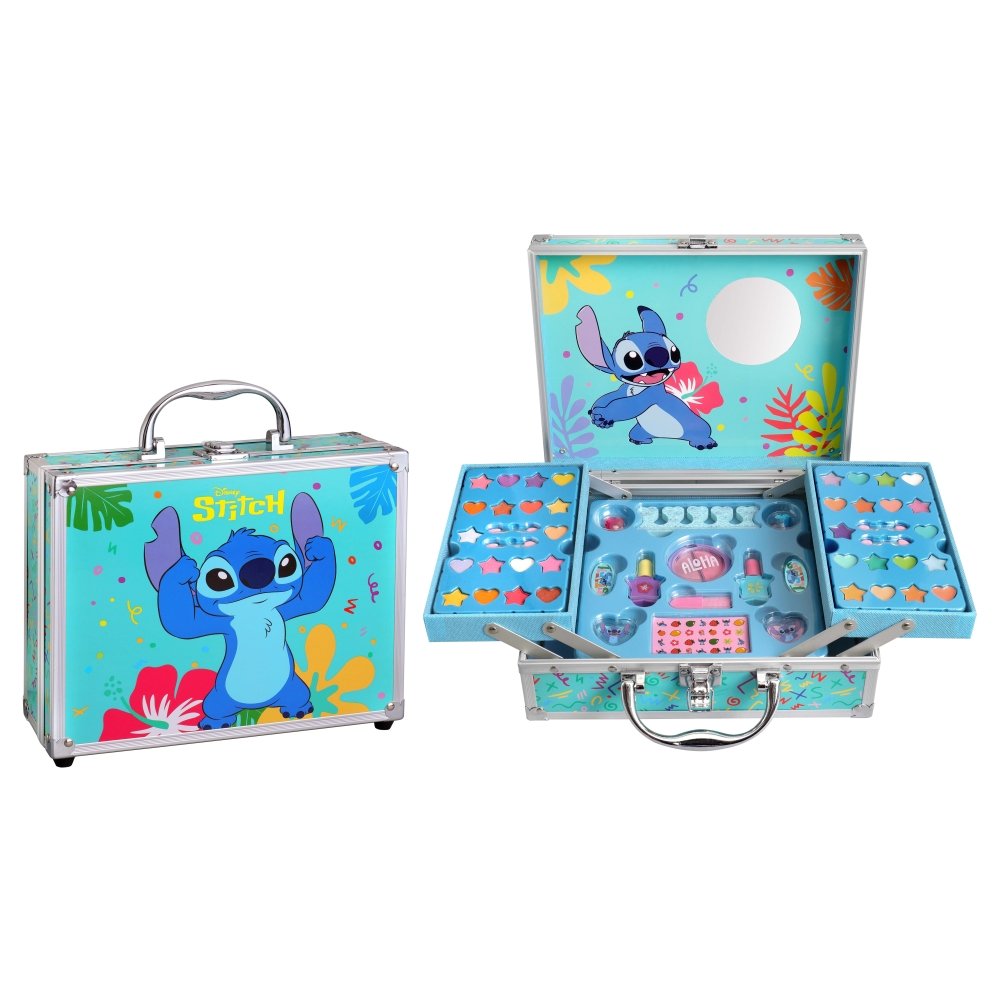 Maletín maquillaje desplegable Stitch Airval Maquillaje