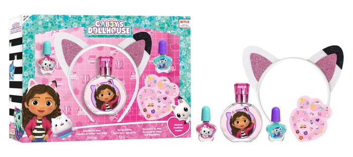 ESTUCHE GABBY´S DOLLHOUSE COLONIA 50ML DIADEMA KIT MANICURA | AIRVAL INTERNATIONAL S,A,