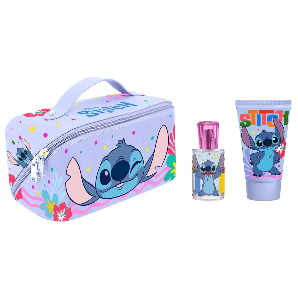 Neceser Stitch Colonia 50 ml + Gel 100 ml Marca Airval