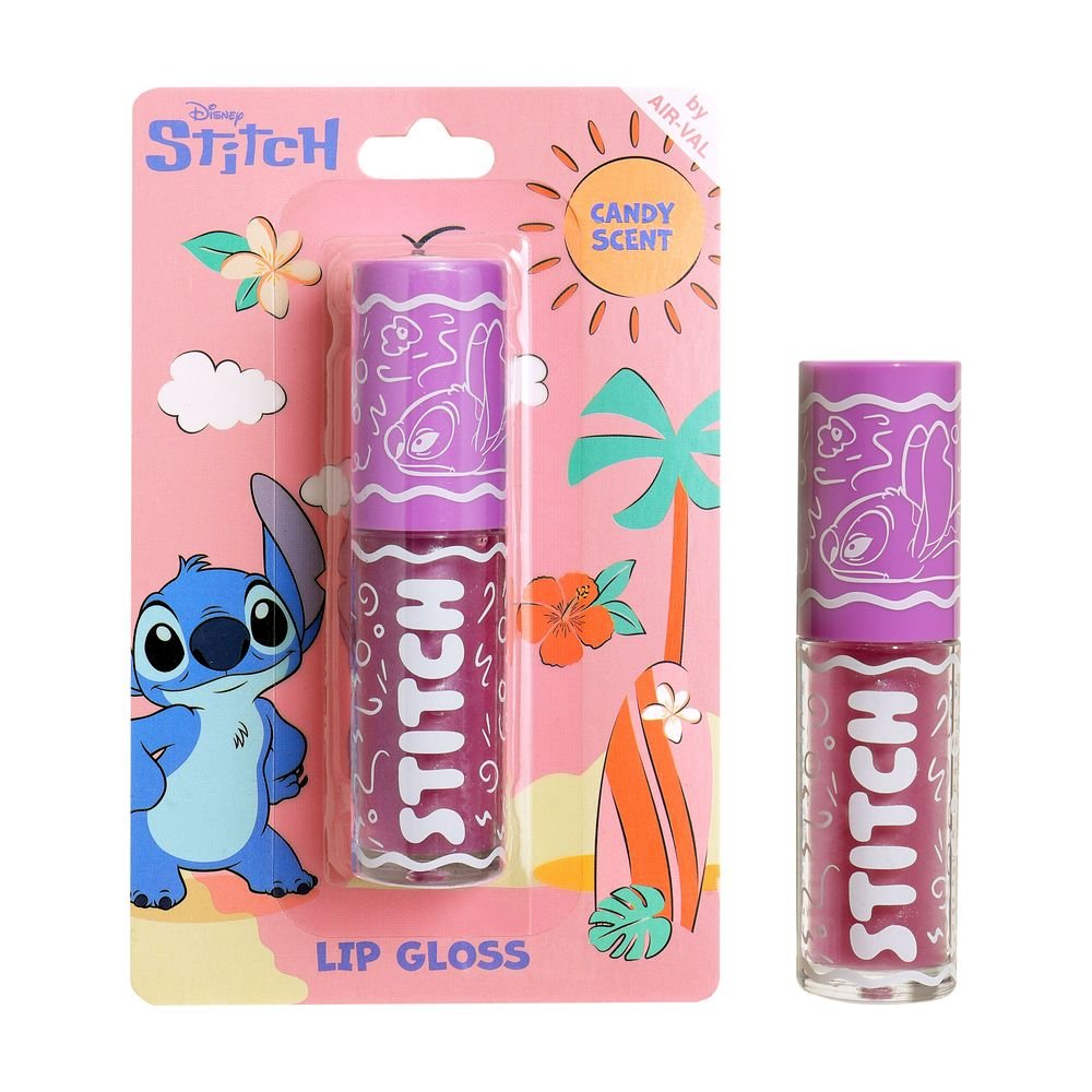 Expositor 18 brillos labios Stitch Airval Maquillaje