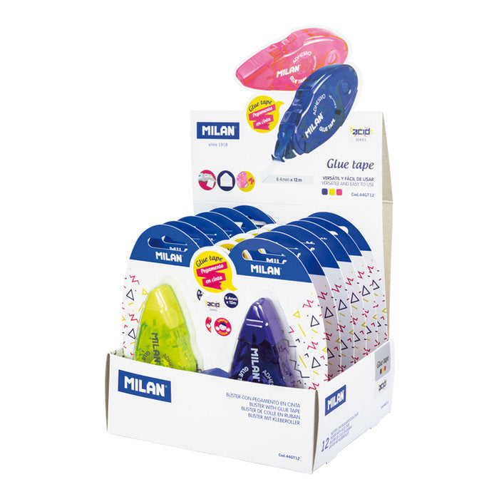 EXP, 12 UDS BLISTER MOUSE GLUE TAPE 8,4MM 12M | 12 UNIDADES | (MILAN) Imagen principal del producto