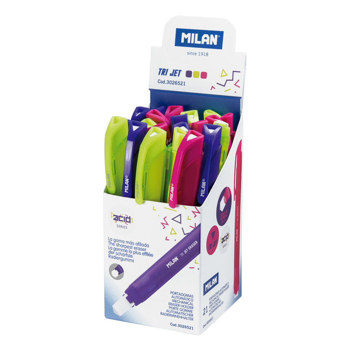 PORTAGOMA MILAN AUTOMATICO TRI JET SERIE ACID | 21 UNIDADES | (MILAN)