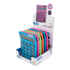 CALCULADORA 10 TOUCH DUO MILAN COLORES SURTIDOS | 6 UNIDADES | (MILAN)