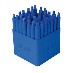 BOLIGRAFO MILAN P1 MINI RUBBER TOUCH AZUL | 40 UNIDADES | (MILAN)