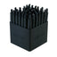 BOLIGRAFO MILAN P1 MINI RUBBER TOUCH NEGRO | 40 UNIDADES | (MILAN)