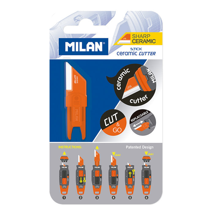 BLISTER HOJA CERAMICA DE RECAMBIO STICK CUTTER | 1 UNIDADES | (MILAN) Imagen principal del producto