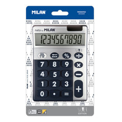 CALCULADORA MILAN SILVER AZUL | 1 UNIDADES | (MILAN)