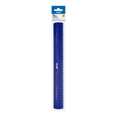 REGLA MILAN 30CM FLEXIBLE AZUL | 24 UNIDADES | (MILAN)