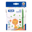 CERAS MILAN PLASTIPASTEL 12 COLORES SURTIDOS | 20 UNIDADES | (MILAN)