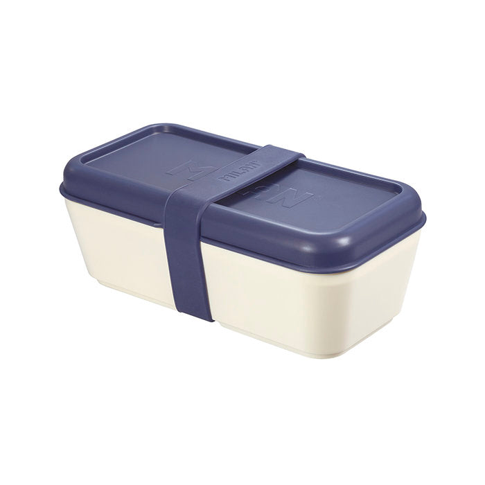RECIPIENTE PARA ALIMENTOS RECTANGULAR 0,75L TAPA AZUL | MILAN DISEÑO | 1 UNIDAD | 8411574091028 Imagen principal del producto