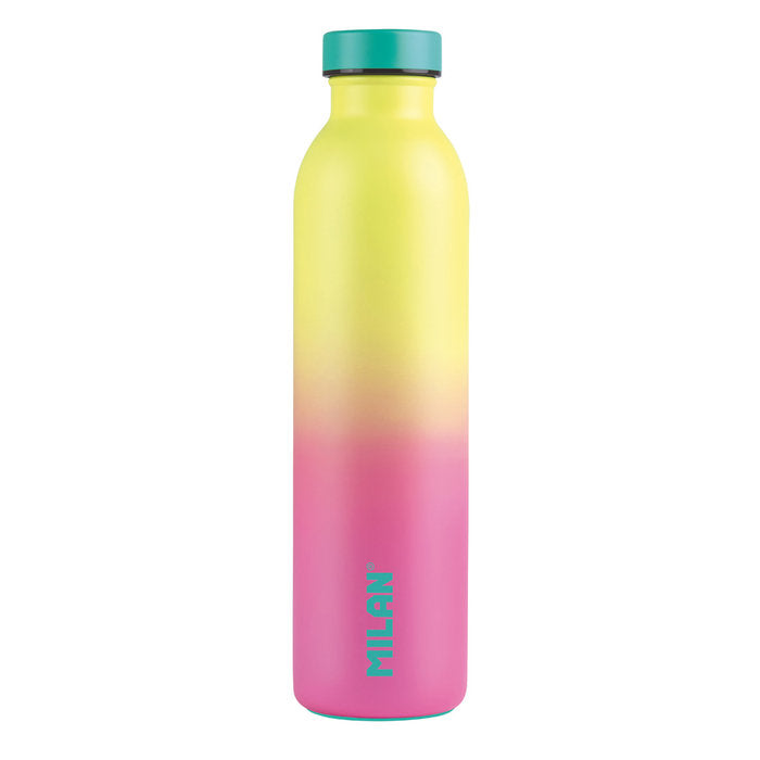 BOTELLA ISOTERMICA SUNSET CAPACIDAD 591ML | MILAN DISEÑO | 1 UNIDAD | 8411574092667 Imagen principal del producto