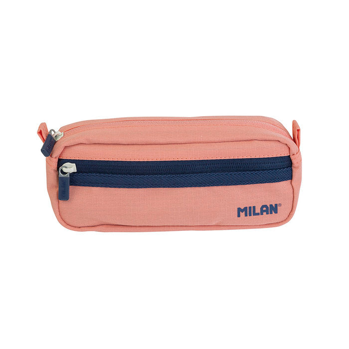 PORTATODO RECTANGULAR 2 CREMALLERAS SERIE 1918 ROSA | MILAN DISEÑO