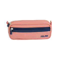 PORTATODO RECTANGULAR 2 CREMALLERAS SERIE 1918 ROSA | MILAN DISEÑO