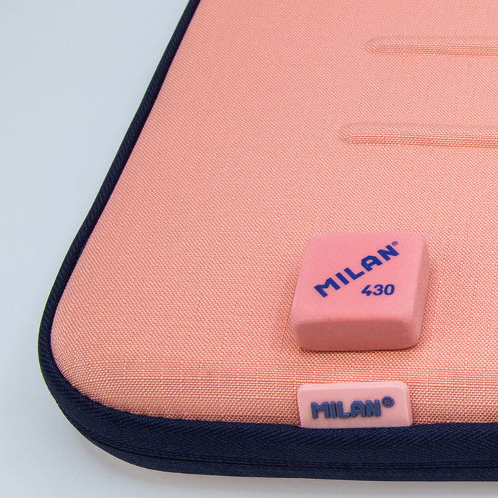 Funda para Ordenador Portátil Semirigida Serie 1918 Rosa Milan Diseño