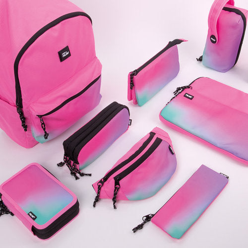 Portatodo pequeño plano Sunset rosa Milan Diseño