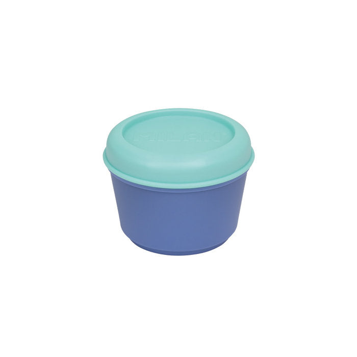 RECIPIENTE ALIMENTOS HERMETICO REDONDO 0,25L AZUL-TURQUESA | MILAN DISEÑO | 1 UNIDAD | 8411574099710 Imagen principal del producto