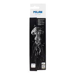 LAPIZ BLANCO DE DIBUJO MINA GRUESA, Ø 4 MM BLISTER 3 UDS | 1 UNIDADES | (MILAN)
