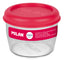 Fiambrera Tritan Hermetica Rosa 0,5L Milan Diseño