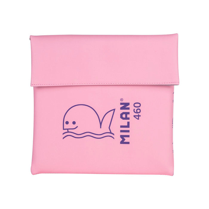 Bolsa isotérmica porta alimentos Milan Diseño rosa