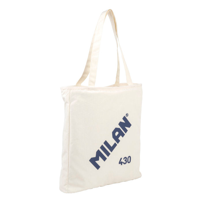 BOLSO MILAN SHOPPER SINCE 1918 BEIGE | MILAN DISEÑO Imagen principal del producto