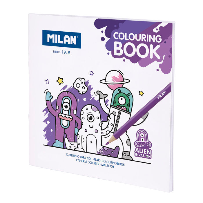 Cuaderno para Colorear Alien Invasion Milan