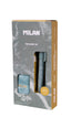 Pack Bolígrafo P1 y Portaminas PL1 0,5 mm con Afilaborra Verde Milan