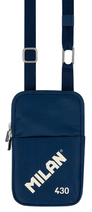 BOLSO PEQUEÑO BANDOLERA MILAN 430 SINCE 1918 AZUL | MILAN DISEÑO | 1 UNIDAD | 8411574110453