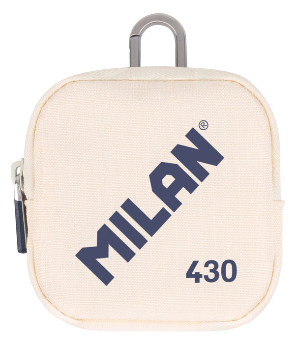 MONEDERO PEQUEÑO MILAN 430 SINCE 1918 BEIGE | MILAN DISEÑO | 1 UNIDAD | 8411574110484