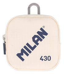 MONEDERO PEQUEÑO MILAN 430 SINCE 1918 BEIGE | MILAN DISEÑO | 1 UNIDAD | 8411574110484