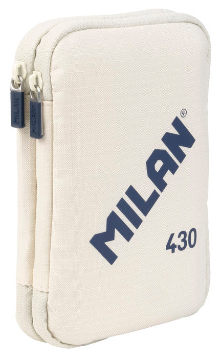 Plumier 2 pisos con contenido Milan 430 since 1918 color beige