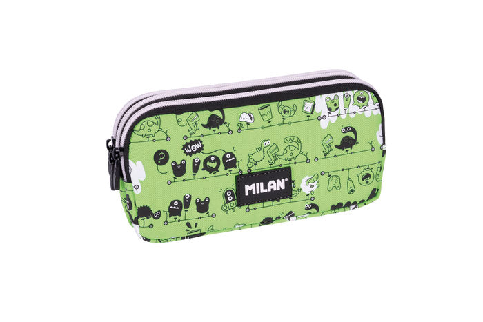 ESTUCHE PORTATODO 3 CREMALLERAS SERIE ESPECIAL TANDEM 2 | MILAN DISEÑO Imagen principal del producto