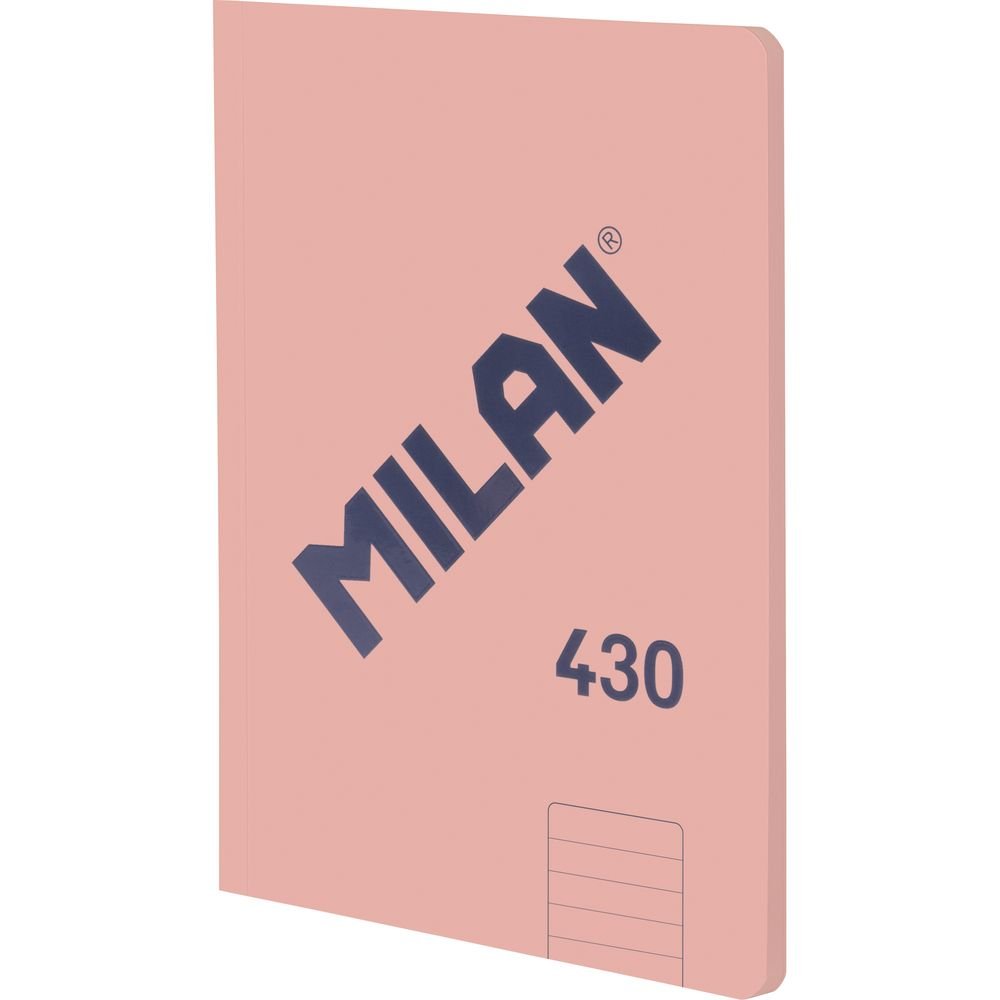 Libreta A5 Encolada Rayado 48H 95 g Colecc 430 1918 Rosa Milan Imagen principal del producto