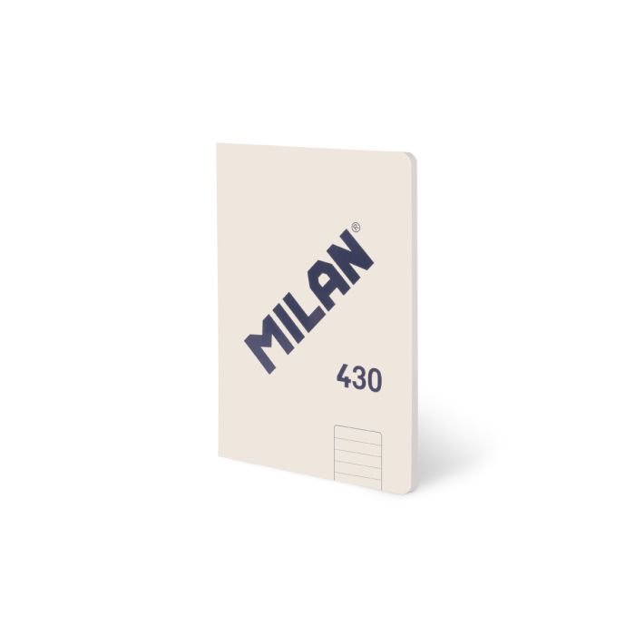 Libreta A5 Encolada Rayado 48H 95 g Colección 430 1918 Beige Milan Imagen principal del producto