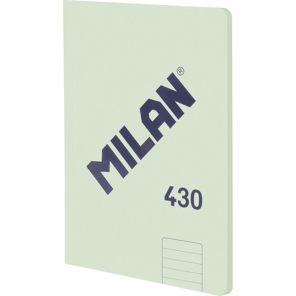 Libreta A5 Encolada Rayado 48H 95 g Colecc 430 1918 Verde Milan Imagen principal del producto
