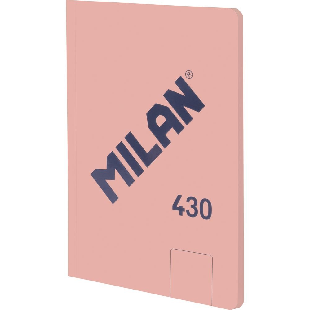 Libreta A5 Encolada 48H Liso 95 g Colección 430 1918 Rosa Milan Imagen principal del producto
