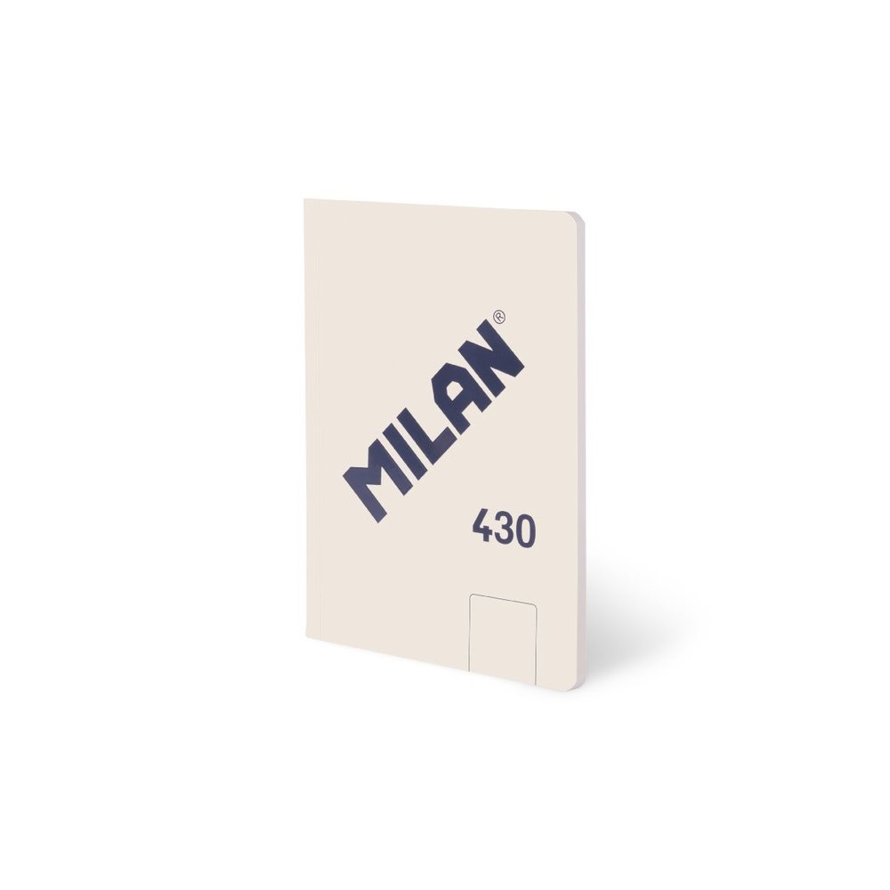 Libreta A5 Encolada 48H Liso 95 g Colección 430 1918 Beige Milan Imagen principal del producto