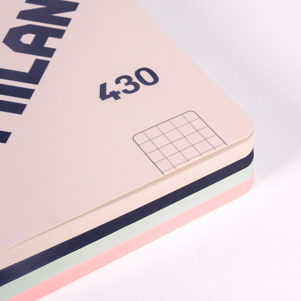 Libreta A6 encolada 48 hojas Milan 430 Since 1918 Rosa