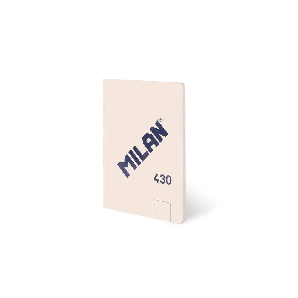 Libreta Encolada Milan A6 48H Liso 430 Since 1918 Beige Marca Milan Diseño Imagen principal del producto