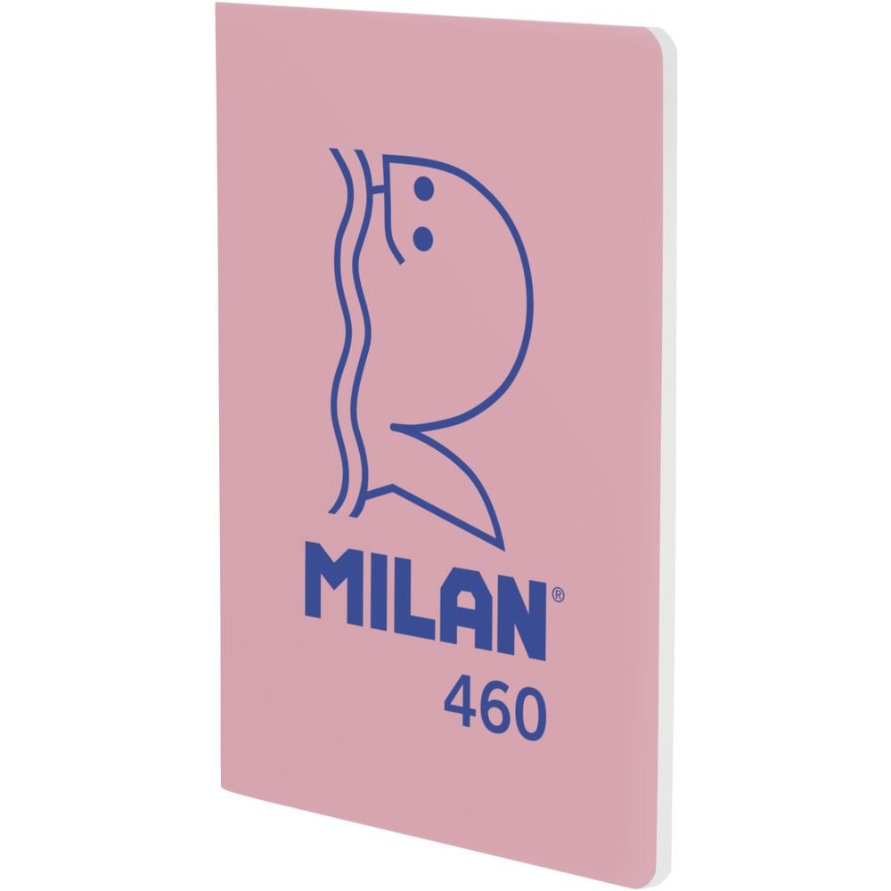 Libreta A5 Grapada Rayado 24H 95 g Rosa Milan Imagen principal del producto